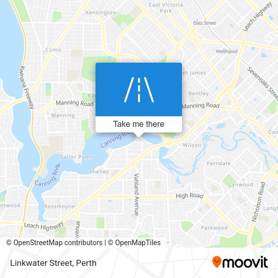 Linkwater Street map
