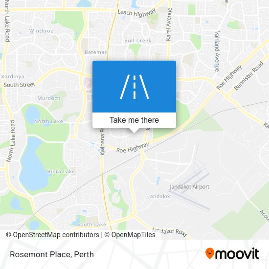 Rosemont Place map