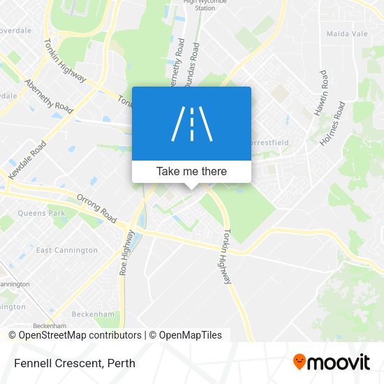 Fennell Crescent map