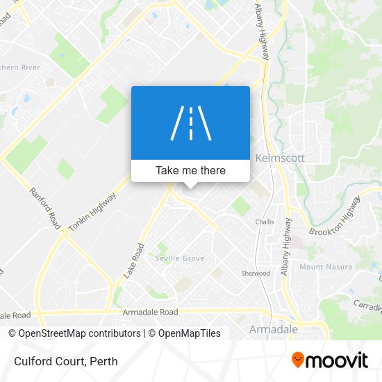 Culford Court map