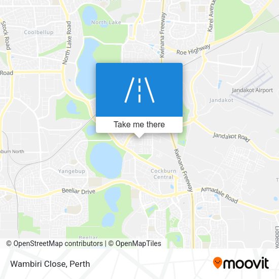 Wambiri Close map