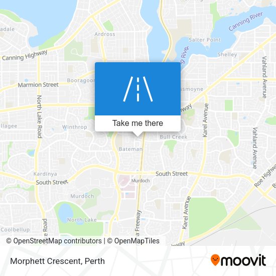 Morphett Crescent map