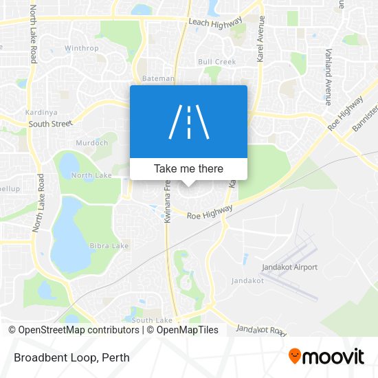 Broadbent Loop map
