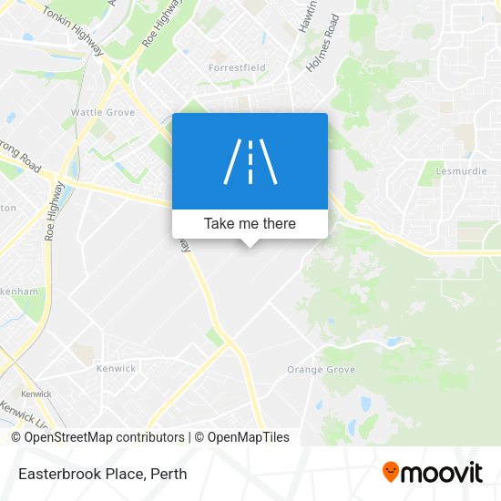 Easterbrook Place map