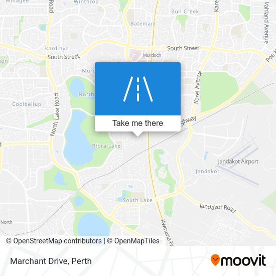 Marchant Drive map