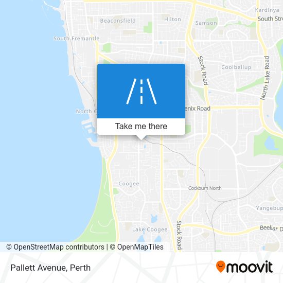 Pallett Avenue map