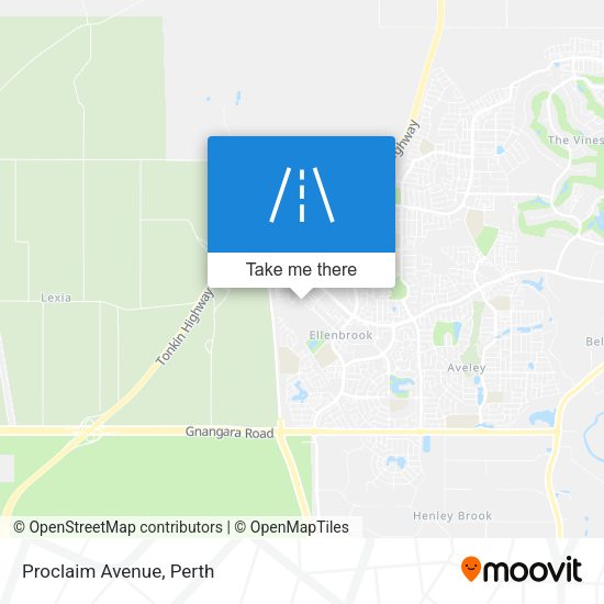 Proclaim Avenue map