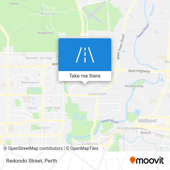 Redondo Street map