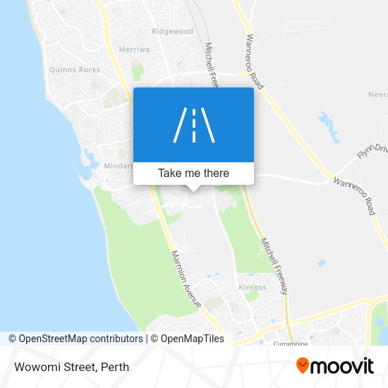 Wowomi Street map