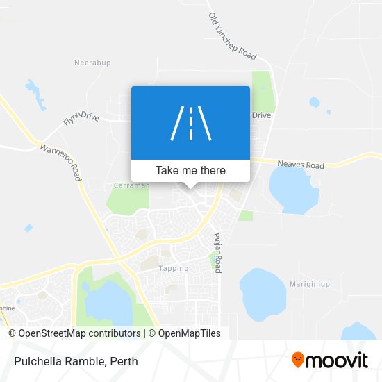 Pulchella Ramble map