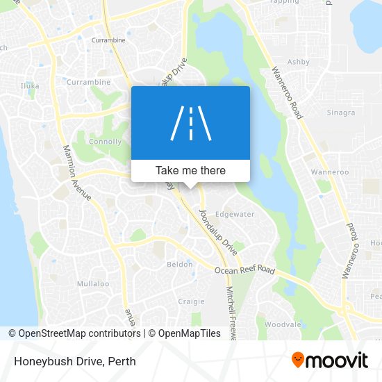 Honeybush Drive map