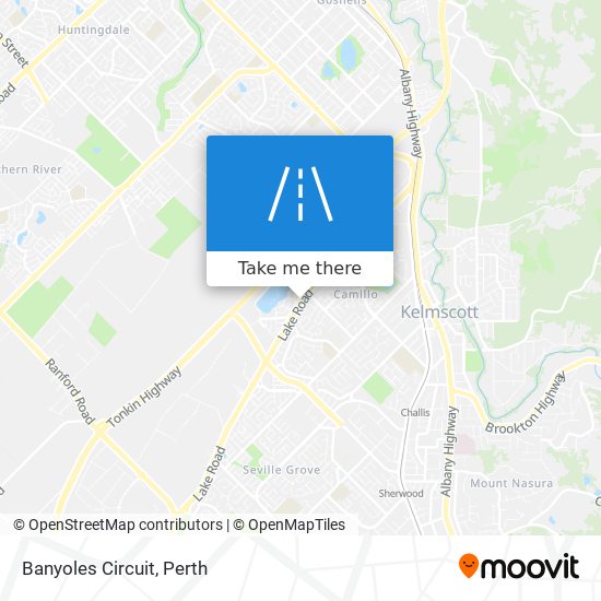 Banyoles Circuit map