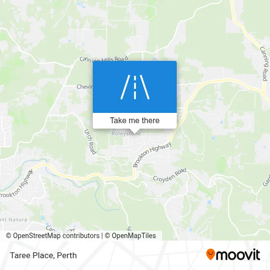 Mapa Taree Place