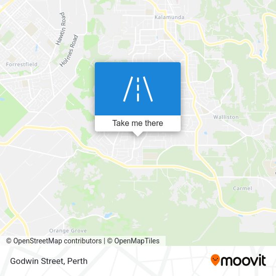 Godwin Street map