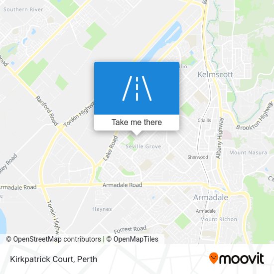 Kirkpatrick Court map