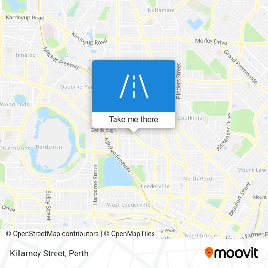 Killarney Street map