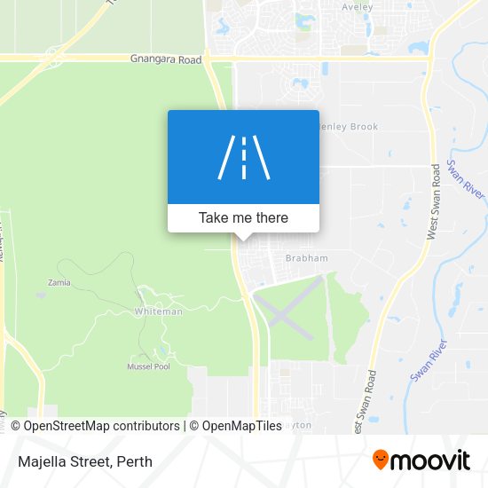 Majella Street map