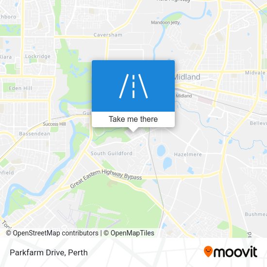 Parkfarm Drive map