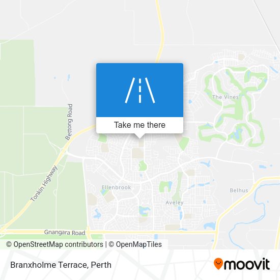 Branxholme Terrace map