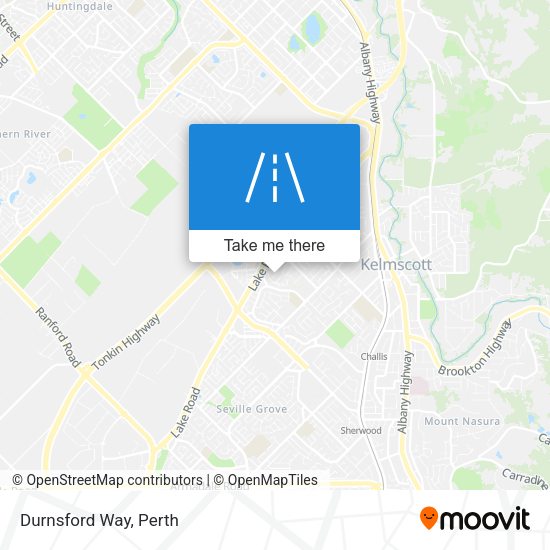 Durnsford Way map