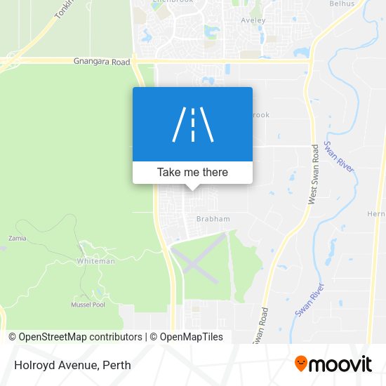 Holroyd Avenue map