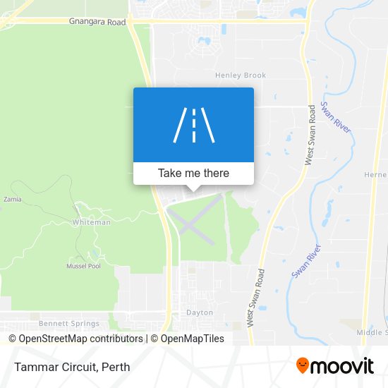 Tammar Circuit map