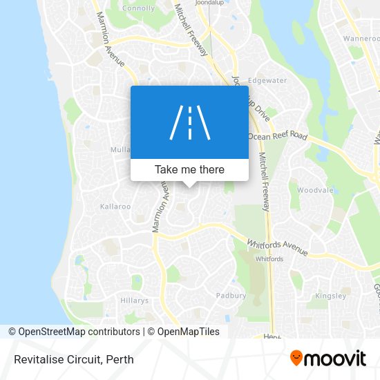 Revitalise Circuit map