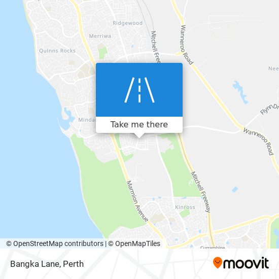 Bangka Lane map