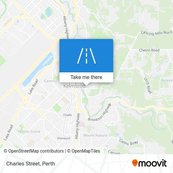 Charles Street map