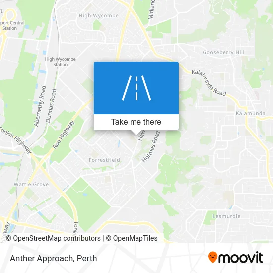 Mapa Anther Approach