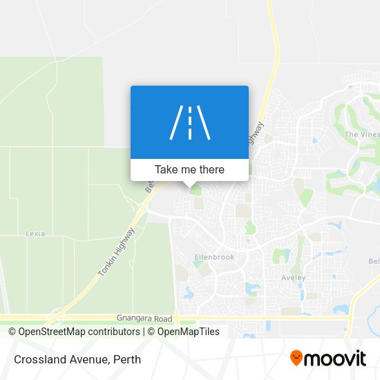 Crossland Avenue map