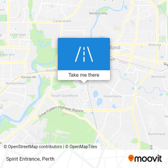 Spirit Entrance map