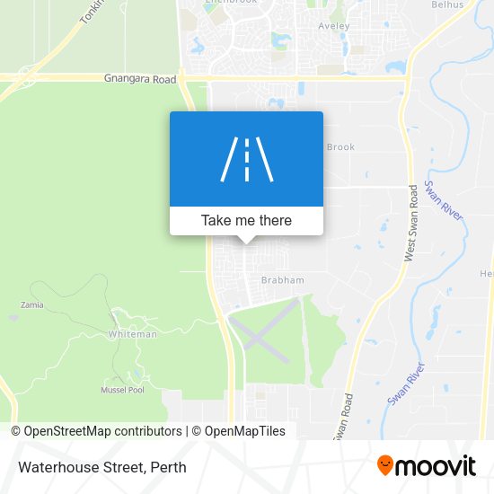 Waterhouse Street map