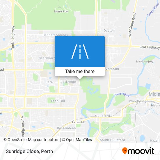 Sunridge Close map