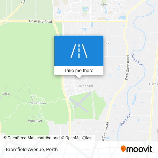 Bromfield Avenue map