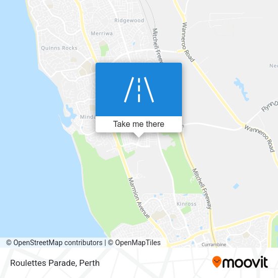 Roulettes Parade map