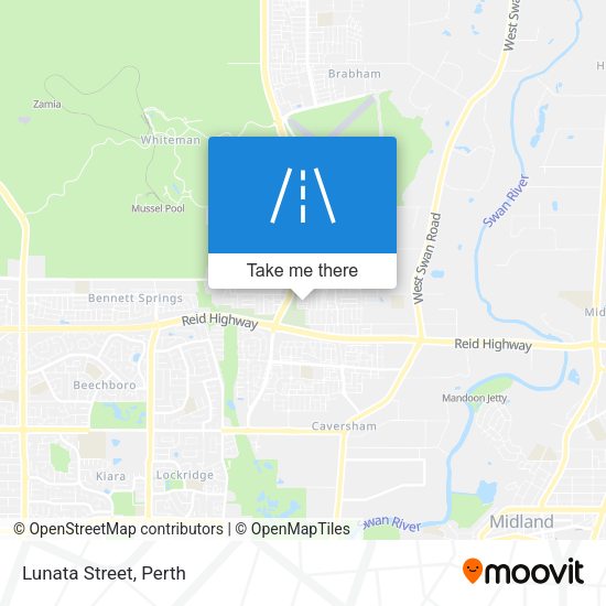 Lunata Street map
