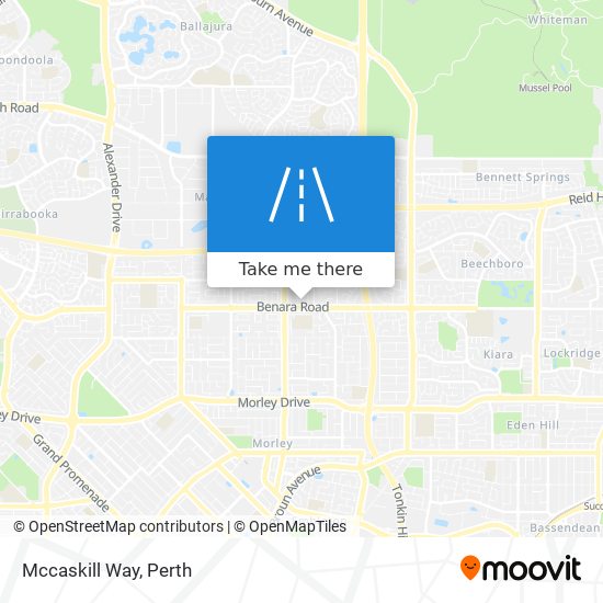 Mccaskill Way map