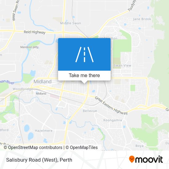 Salisbury Road (West) map