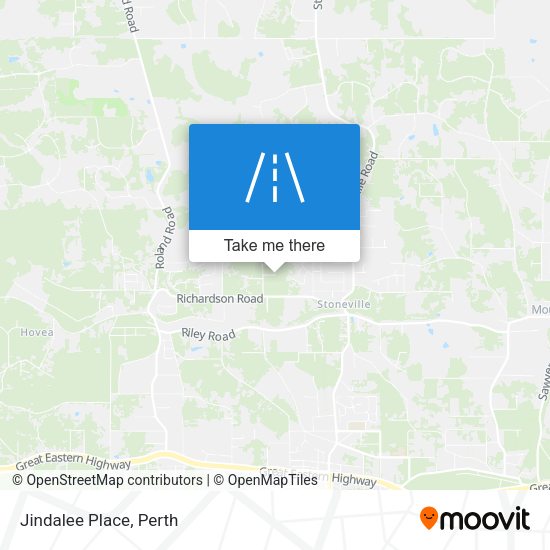 Jindalee Place map