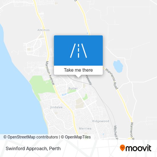 Swinford Approach map