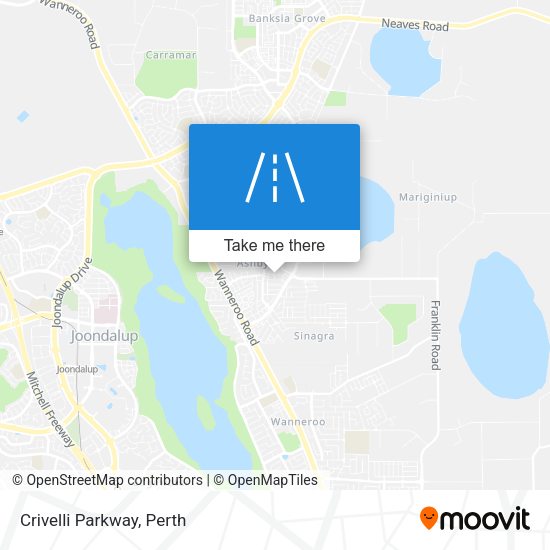Crivelli Parkway map