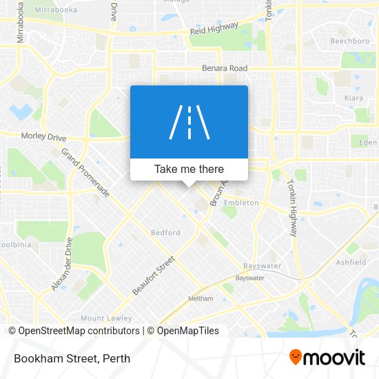 Bookham Street map