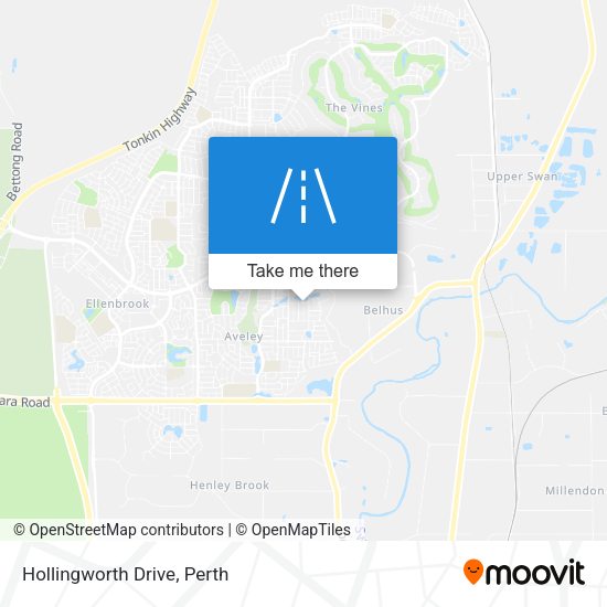 Hollingworth Drive map