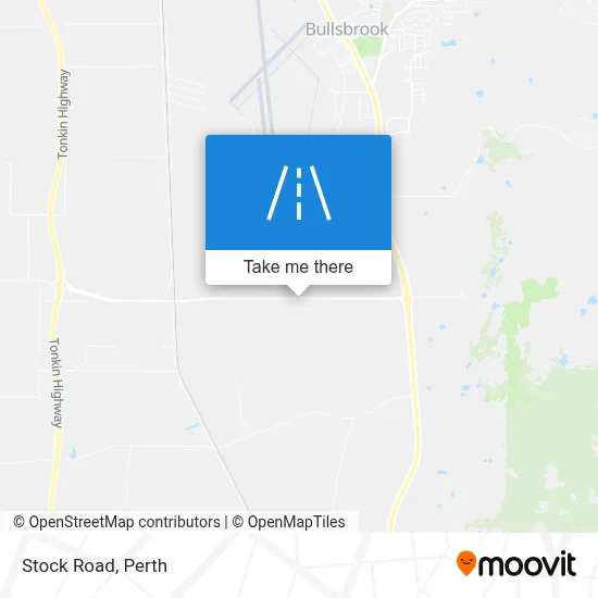 Perth Mapa ¿Cómo llegar a Stock Road, Bullsbrook en autobús?