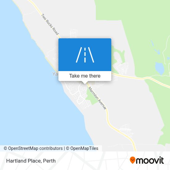 Hartland Place map