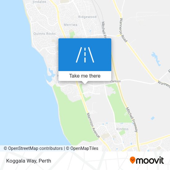 Koggala Way map