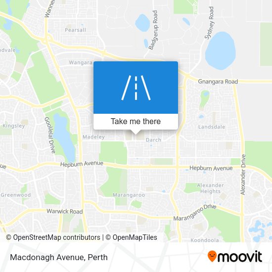 Macdonagh Avenue map
