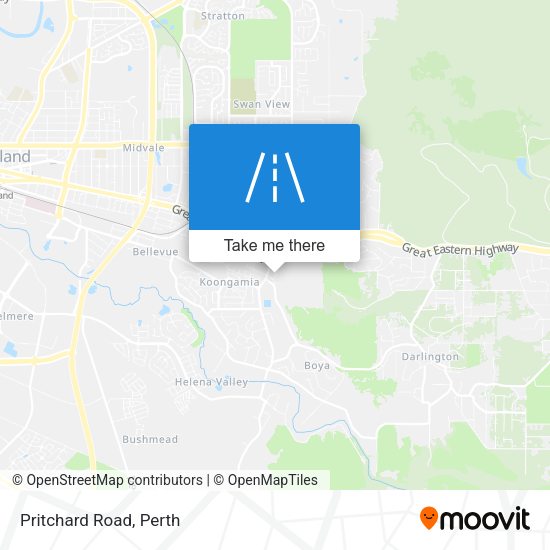 Pritchard Road map