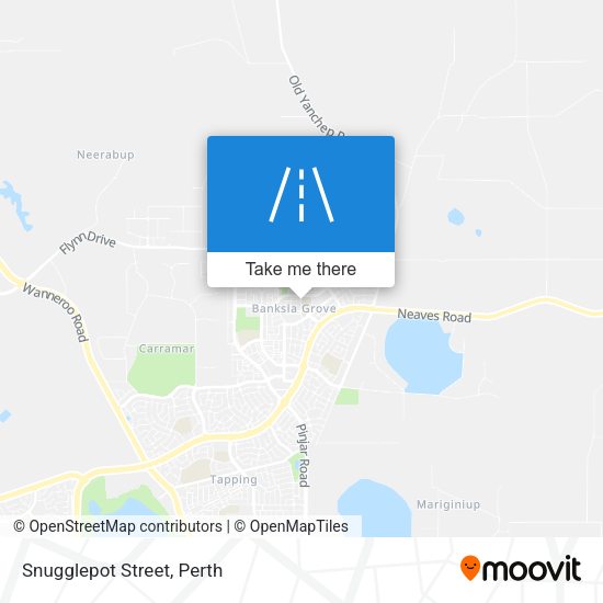 Snugglepot Street map